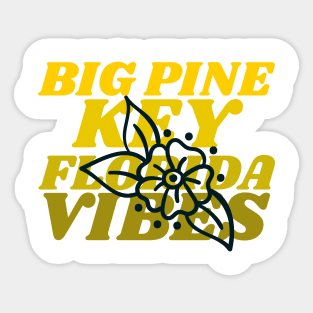 BIG PINE KEY T-SHIRT Sticker